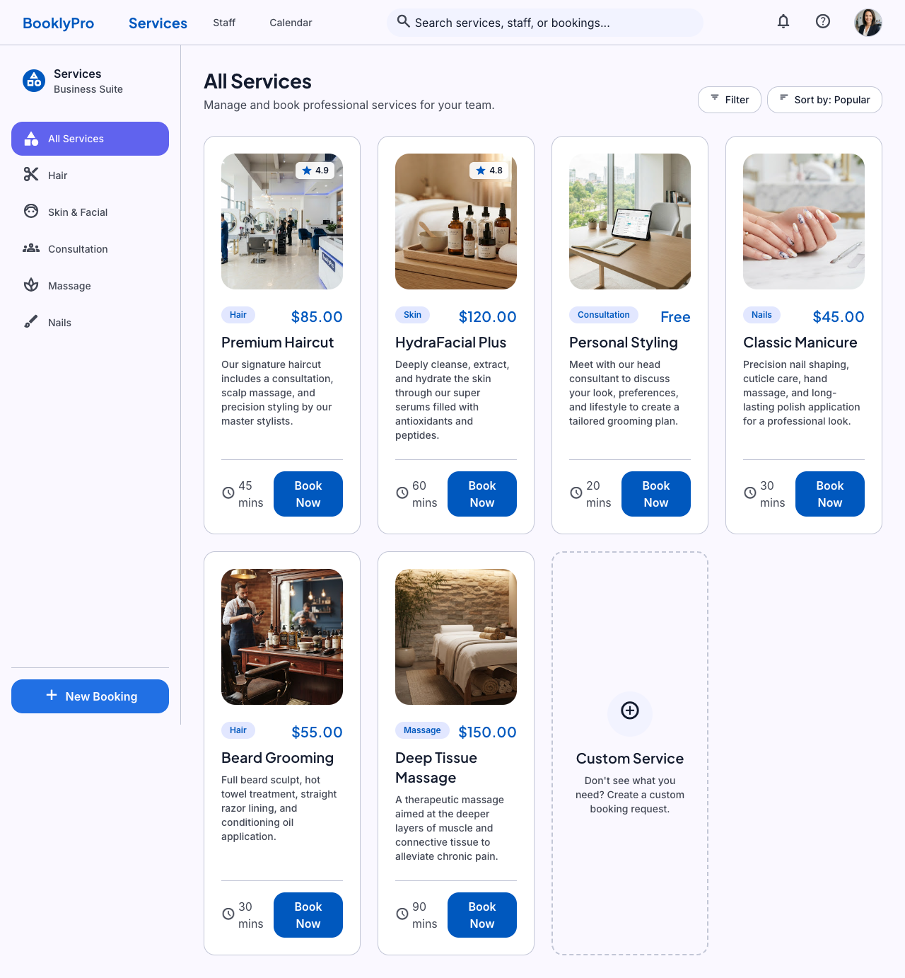 BooklyPro screenshot