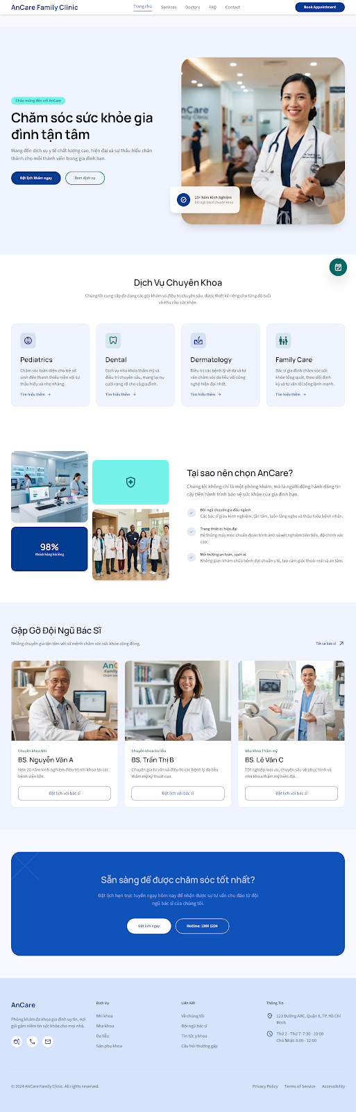 AnCare Family Clinic screenshot