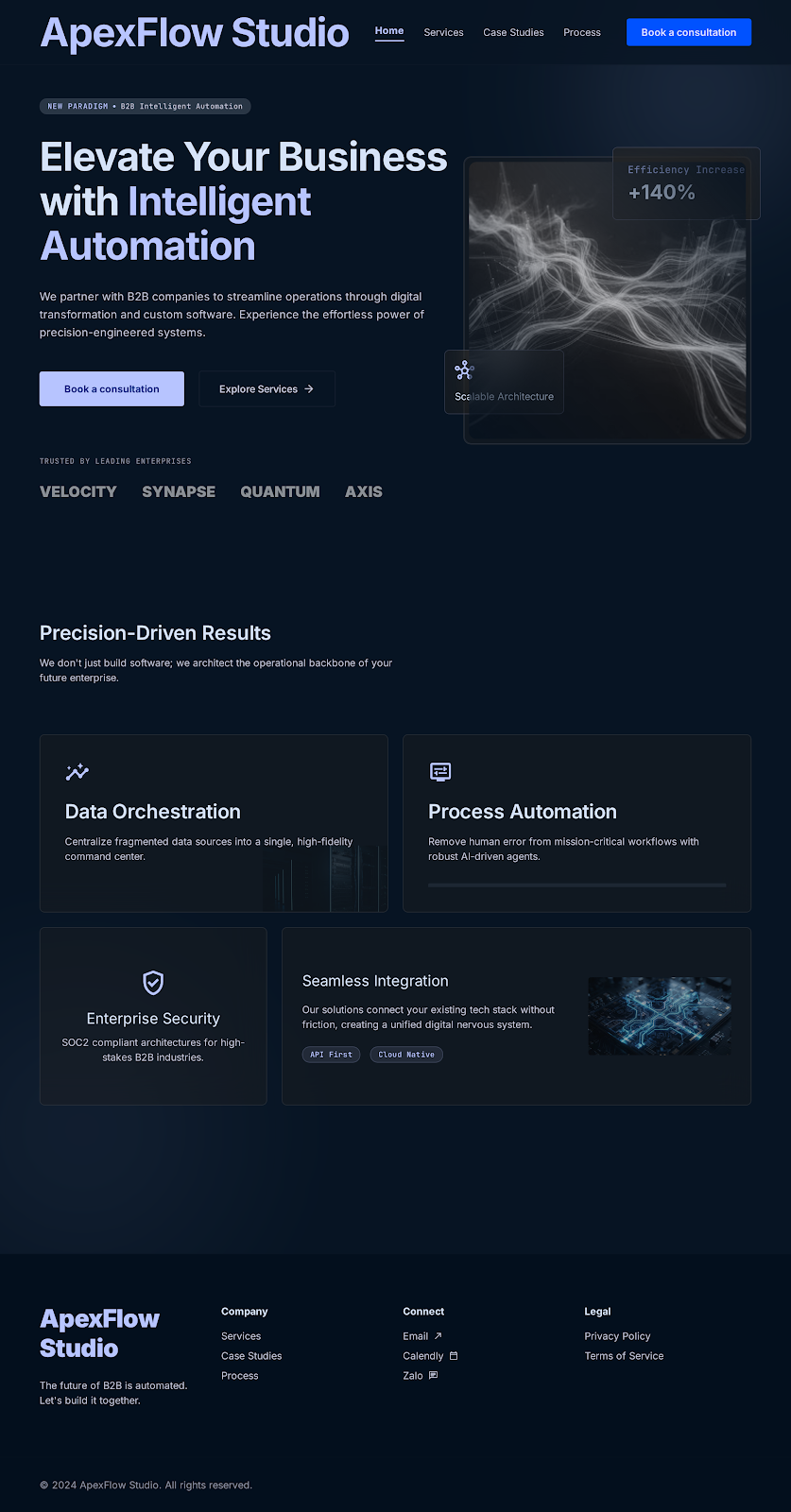 ApexFlow Studio screenshot